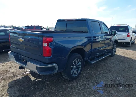 2022 Chevrolet Silverado 1500 2Wd Short Bed Lt из США, поврежденный, VIN 3GCPACEDXNG576562